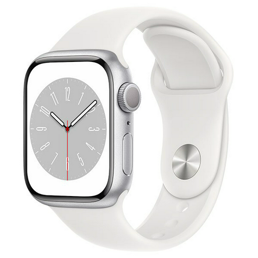 Смарт-часы Apple Watch Series 8 41mm MP6K3 Sport Band Silver-White