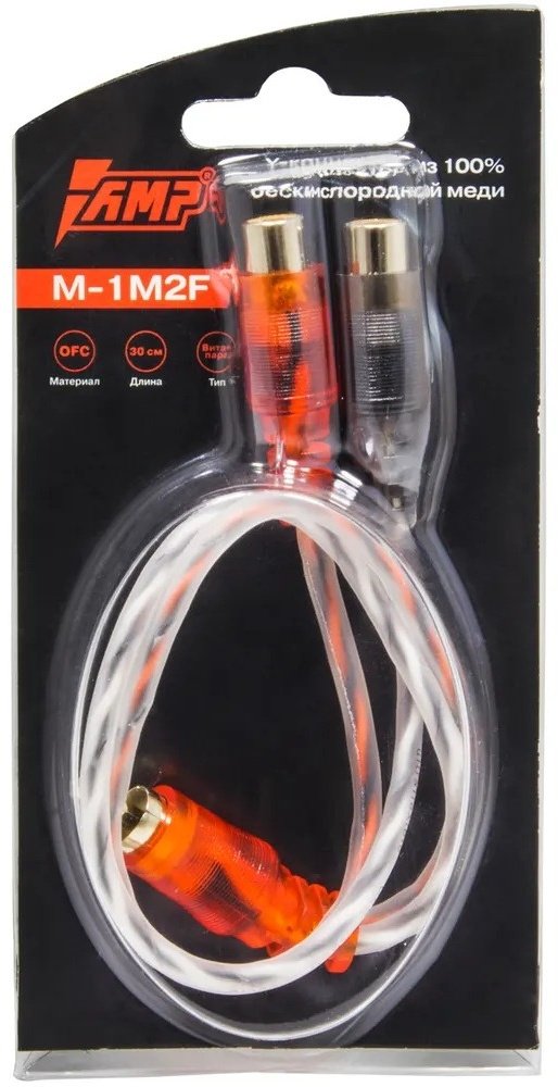 AMP разветвитель M-1M2F RCA 1 шт