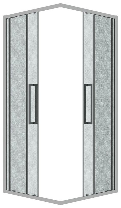 Душевое ограждение Grossman двухстенное 300.K33.02.8080.10.02 Cosmo, 800х1950 мм