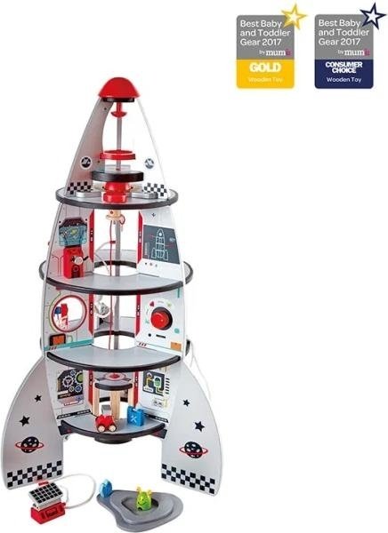 Hape 3021 Детский 4-х уровневый ракетный корабль купить,NaN
