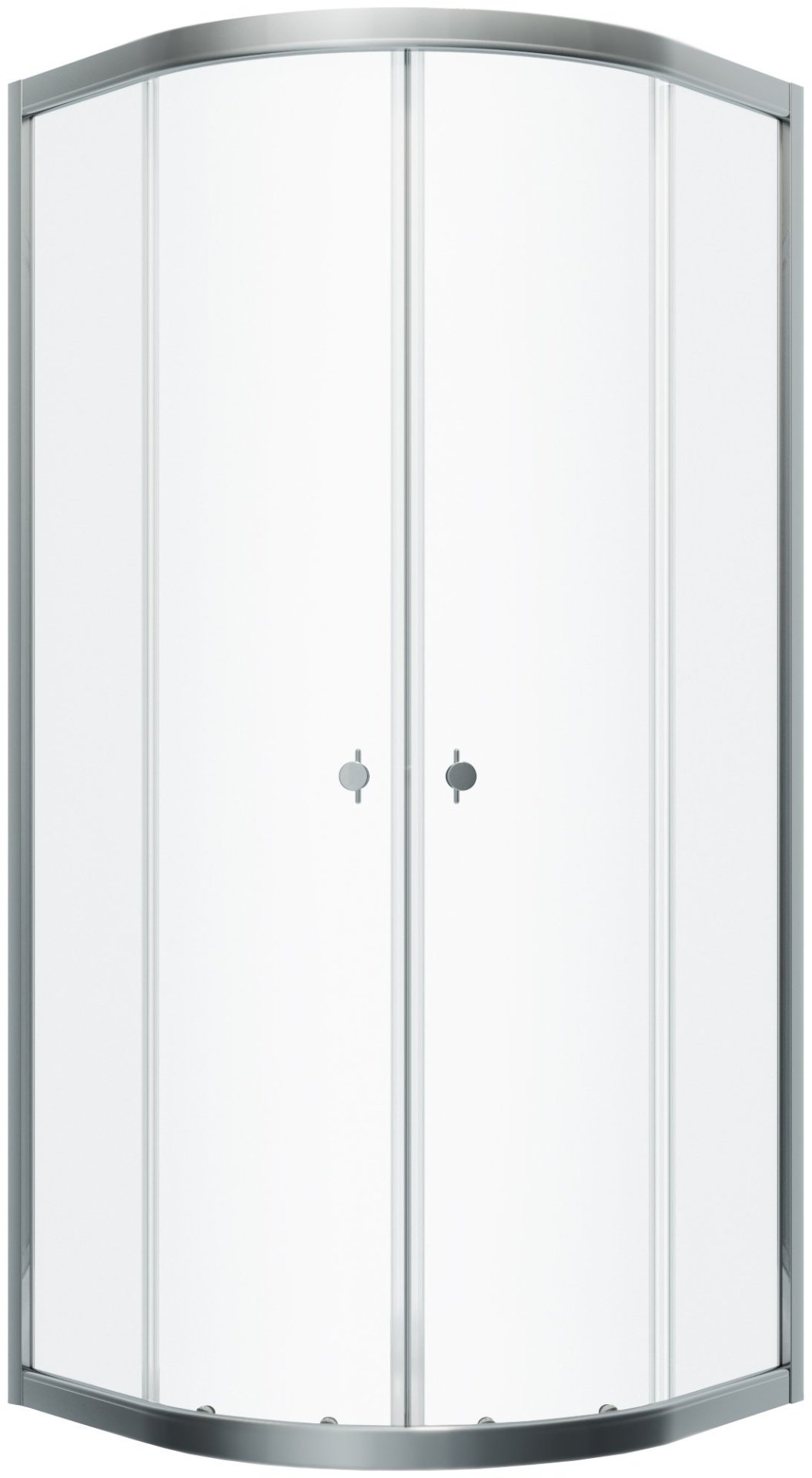 Душевое ограждение Triton двухстенное Альфа-Хром 223583, 800х800х2020 мм