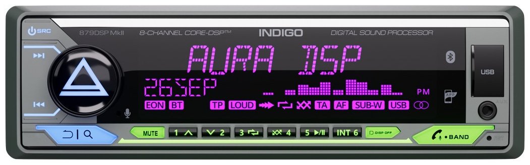 AurA INDIGO-879DSP MKII 1 DIN
