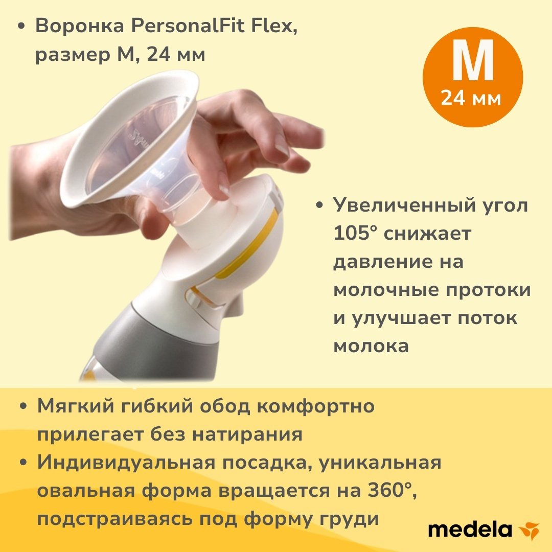 Молокоотсос электрический одинарный Medela Solo