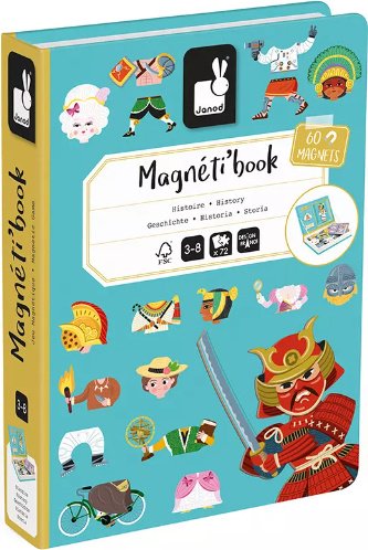 Магнитная игра Janod Магнетикбук Истории картон купить,NaN
