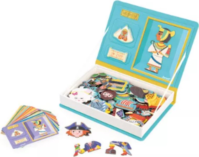 Магнитная игра Janod Магнетикбук Истории картон купить,NaN