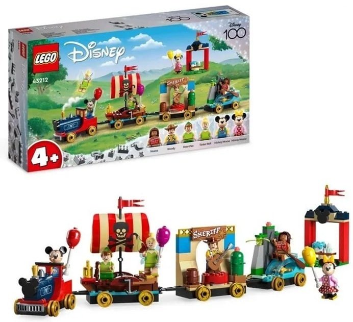 Конструктор LEGO Disney Праздничный поезд 43212, деталей 200 шт купить,NaN