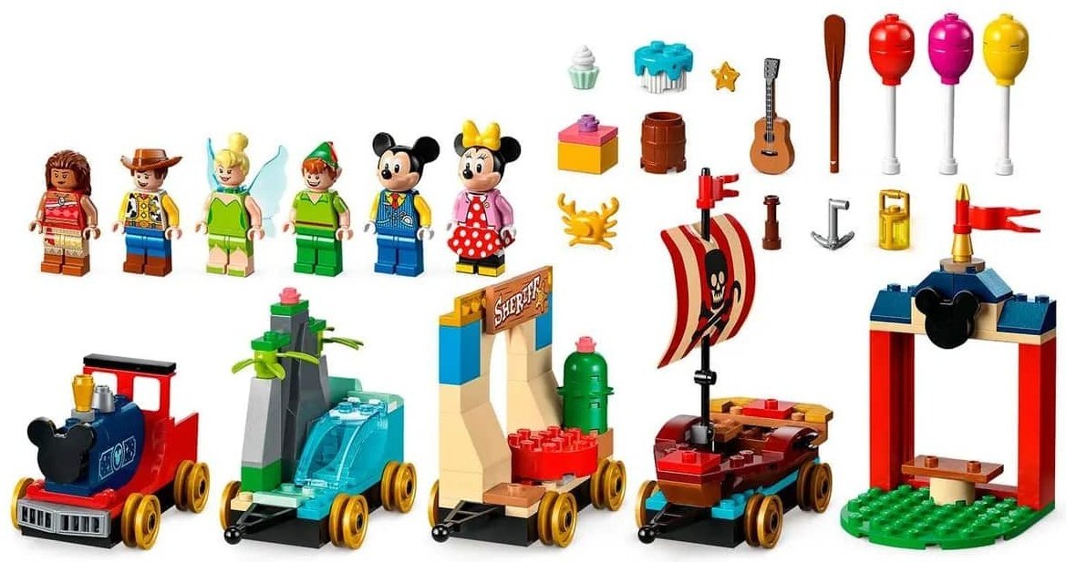 Конструктор LEGO Disney Праздничный поезд 43212, деталей 200 шт купить,NaN