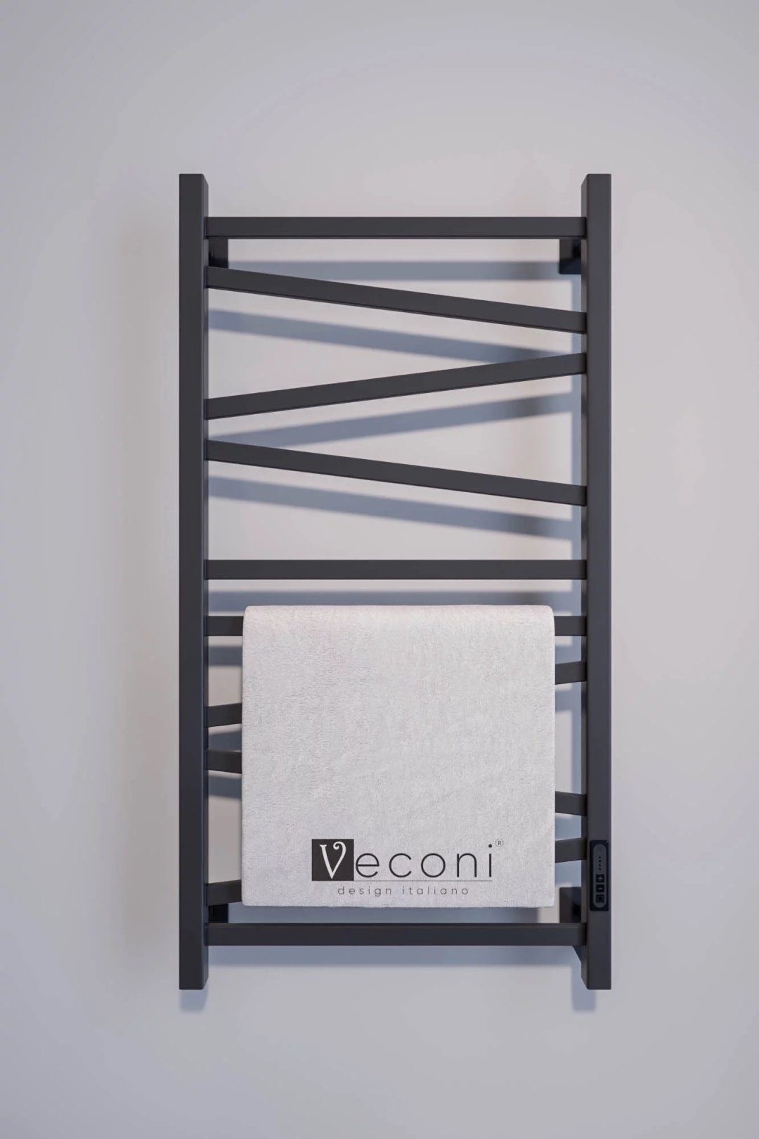 Полотенцесушитель электрический Veconi B10050B-C, лесенка 50x100 см