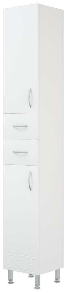 Шкаф-пенал напольный Koral Олимп 30 Z2, 30x29.2x186 см, белый купить,NaN