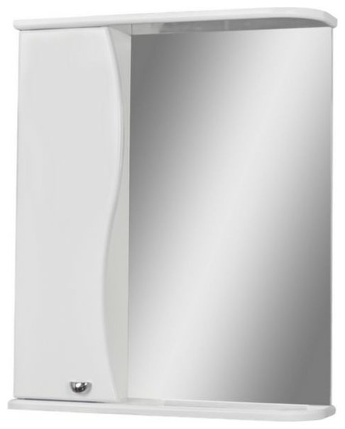 Шкаф зеркальный навесной KABINKA.KZ DA1044HZ, 56.6x15.5x70 см, белый купить,NaN