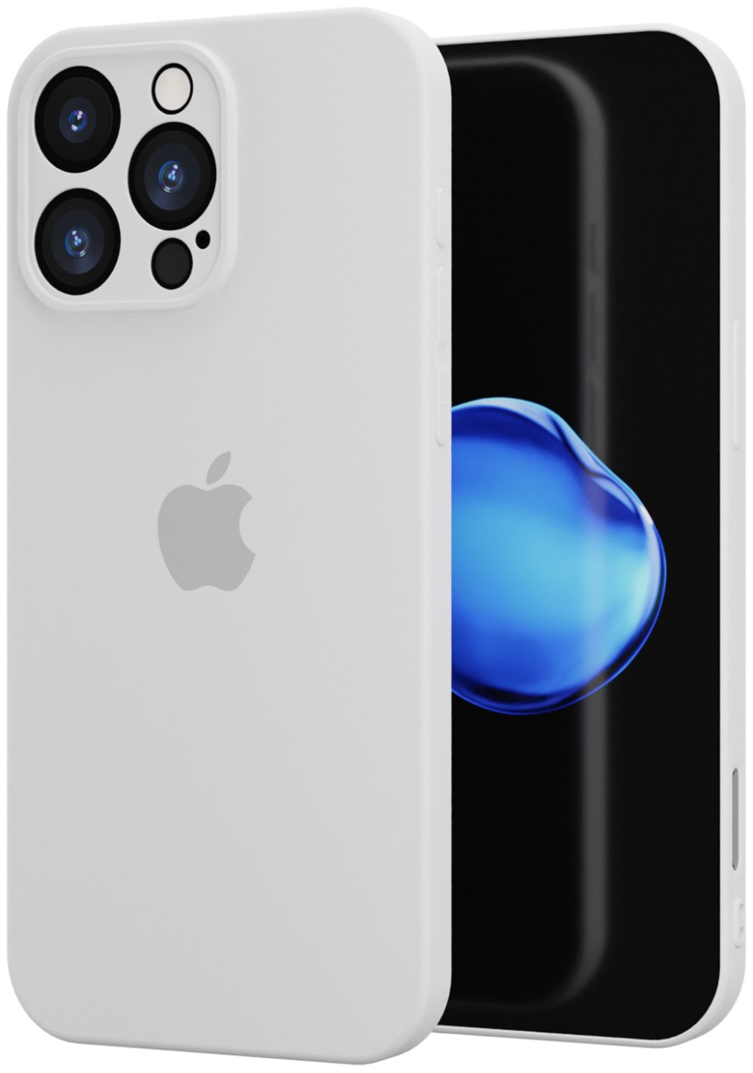 Чехол Mcover для Apple iPhone 16 Pro Max белый