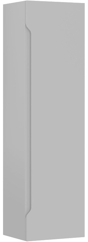 Шкаф-пенал навесной KABINKA.KZ Malta 40, 40x27x138 см, серый купить,NaN