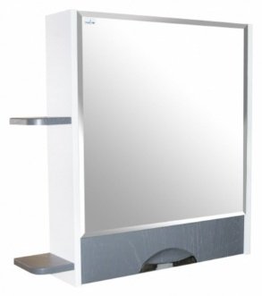 Шкаф навесной Mixline 70x14x66 см, белый