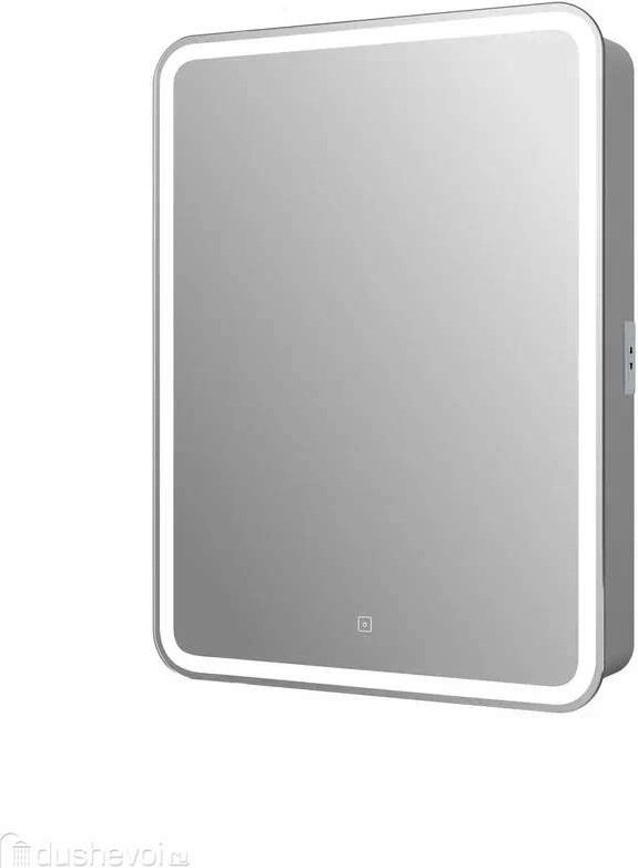 Шкаф зеркальный навесной KABINKA.KZ TA-CBled-EL5580, 55x15x80 см, белый купить,NaN