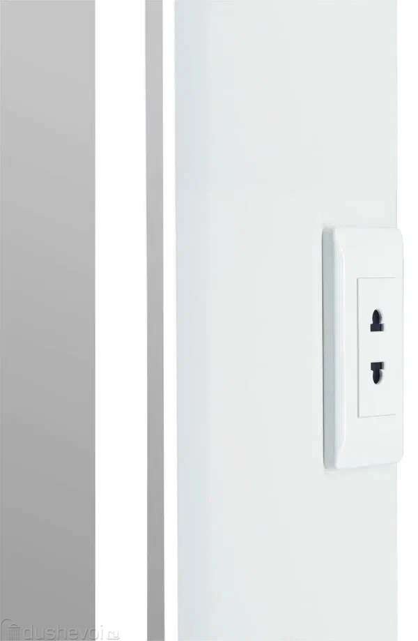 Шкаф зеркальный навесной KABINKA.KZ TA-CBled-EL5580, 55x15x80 см, белый купить,NaN