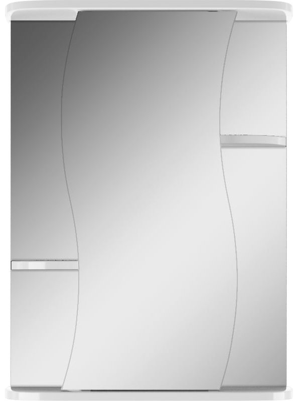 Шкаф зеркальный навесной KABINKA.KZ DA1036HZ, 51.6x15.7x70 см, белый купить,NaN