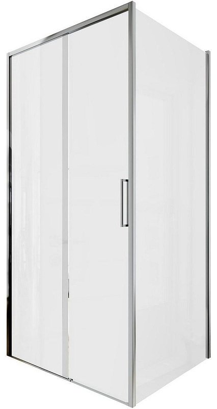 Душевое ограждение KABINKA.KZ двухстенное AE65-100x80-CT, 800х1900 мм