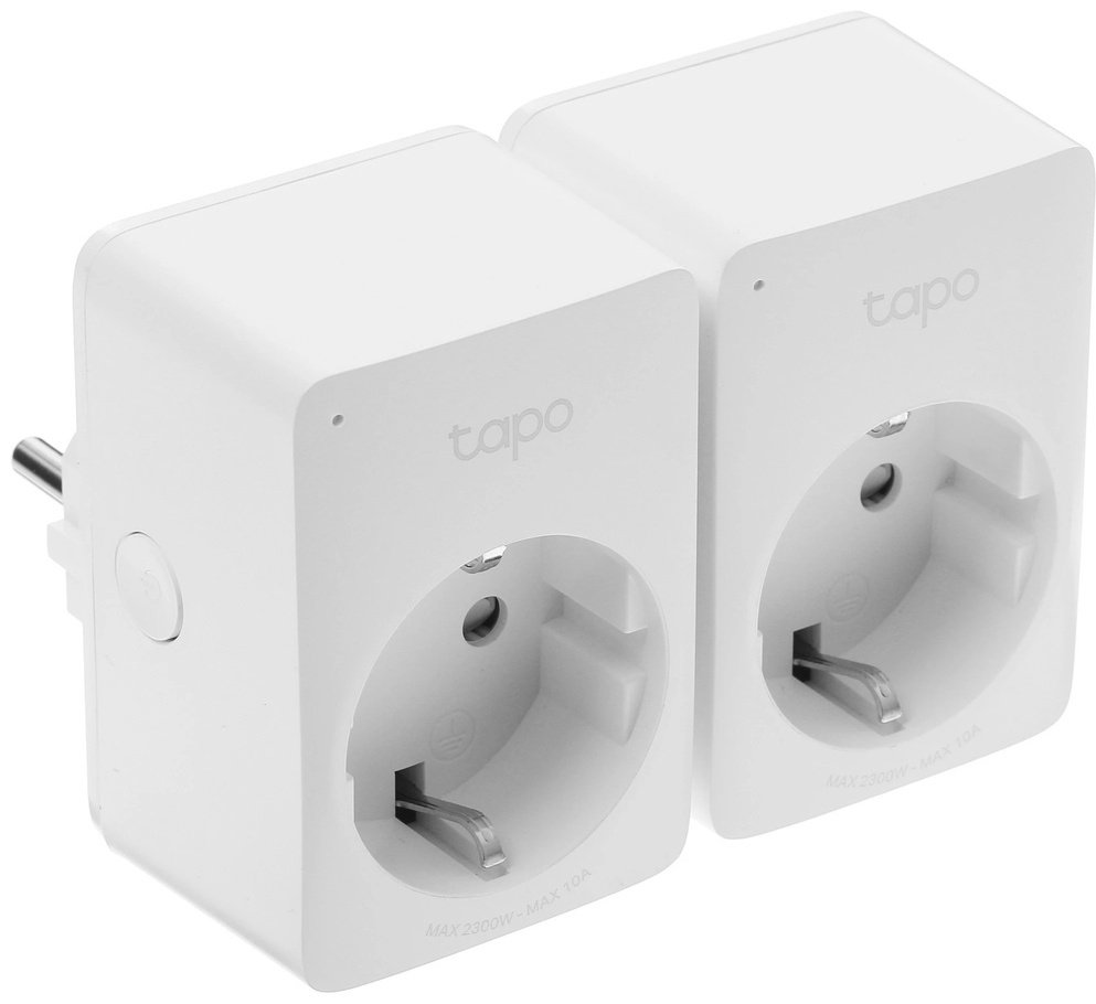 TP-LINK накладная Tapo P100, умная розетка,