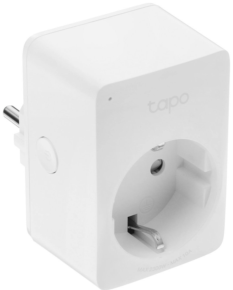 TP-LINK накладная Tapo P100, умная розетка,