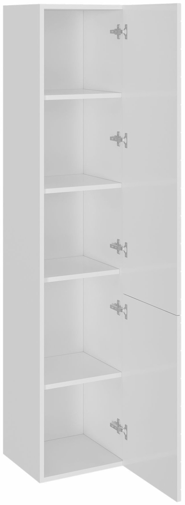 Пенал навесной AVK, 2 Двери, Вероника, 35x27x160 см, белый - ForteMarket Пенал навесной AVK, 2 Двери, Вероника, 35x27x160 см, белый купить,NaN