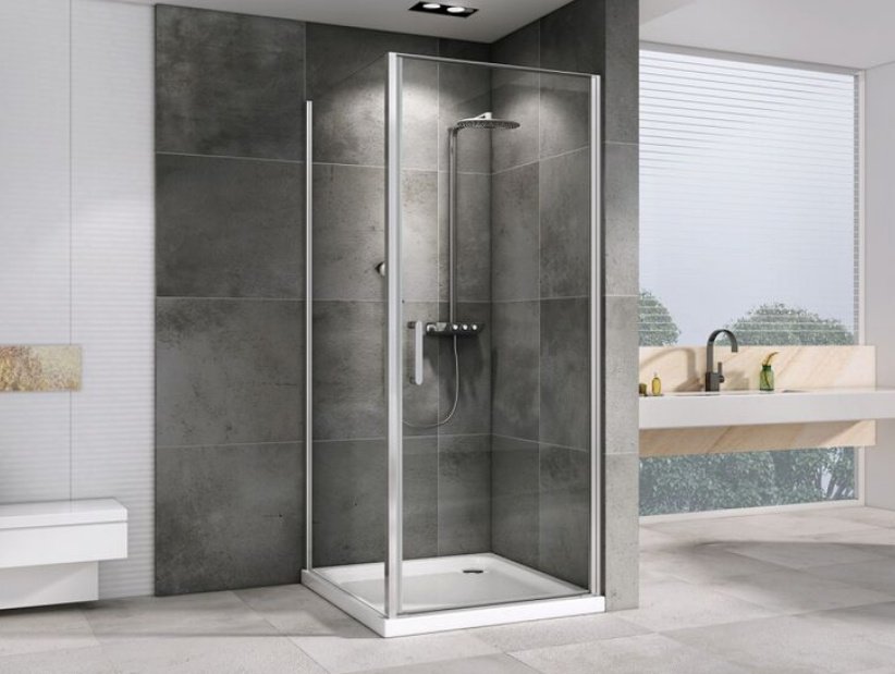 Душевое ограждение Abber двухстенное AG04090-S70, 700х1950 мм купить,NaN