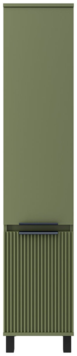 Шкаф-пенал напольный, навесной Brevita ENF-05035-0801R, 35x34x165 см, зеленый купить,NaN