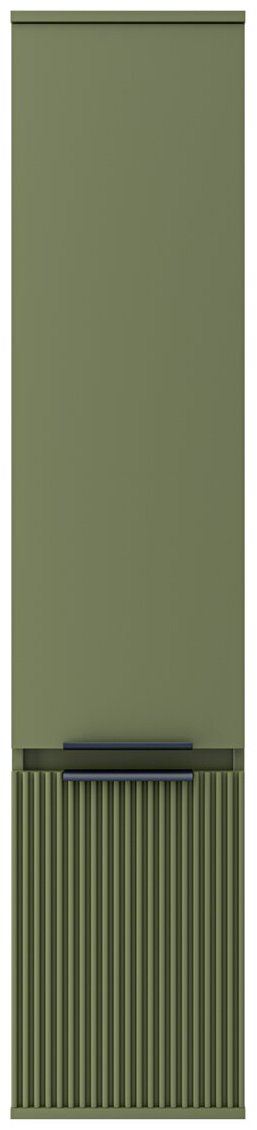 Шкаф-пенал напольный, навесной Brevita ENF-05035-0801R, 35x34x165 см, зеленый купить,NaN