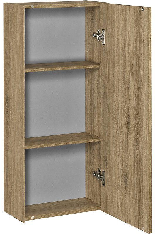 Шкаф-пенал навесной KABINKA.KZ Либерти 1A280003LYC70 , 40x20x90 см, коричневый купить,NaN
