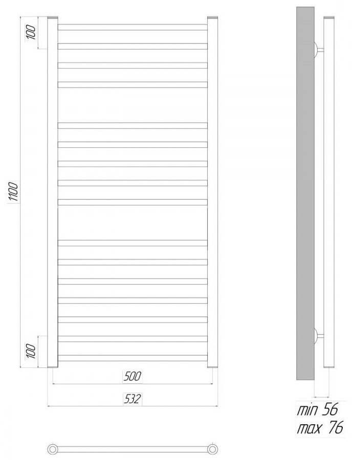 Lemark Ursus LM72116BL П16 530x1100