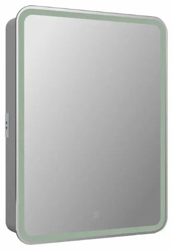 Шкаф зеркальный навесной Taliente CBled 60 см TA-CBled-EL6080R, 60x15x80 см, белый