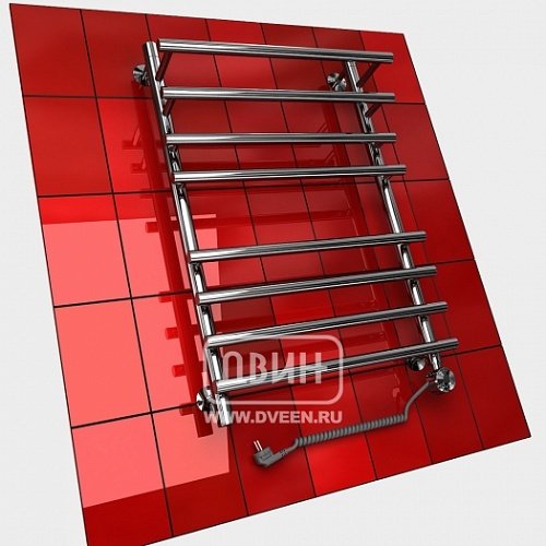 Полотенцесушитель электрический Двин primo, F-образный 50x60 см