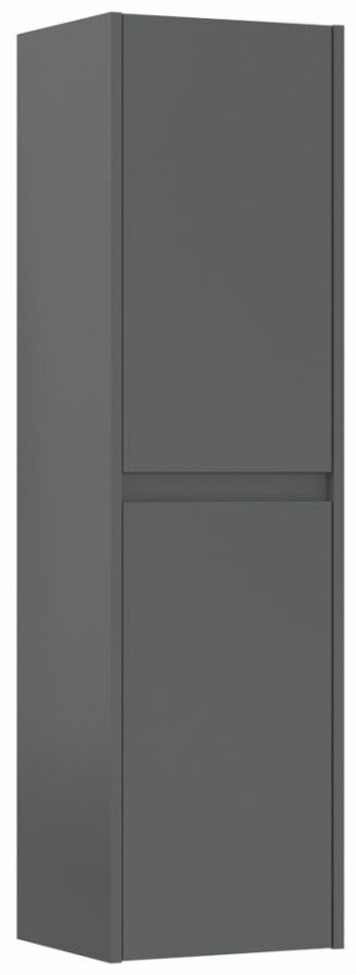 Шкаф-пенал навесной Lisbon 40 3001191, 40x30x138 см, серый купить,NaN
