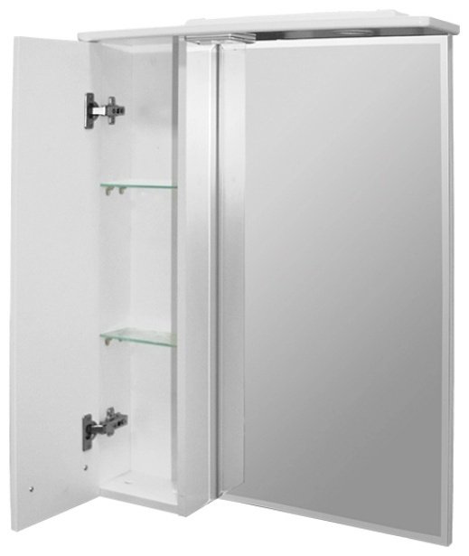 Шкаф навесной Mixline Альфа-64 NEW, 64x17x80 см, белый купить,NaN