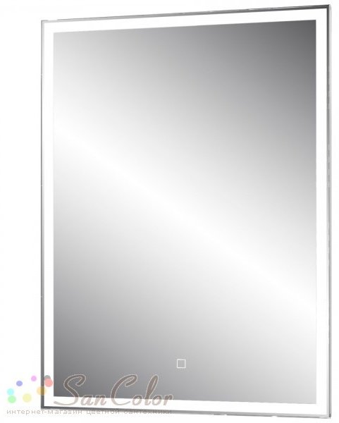 Континент Allure LED 60х80 правый с розеткой купить,NaN