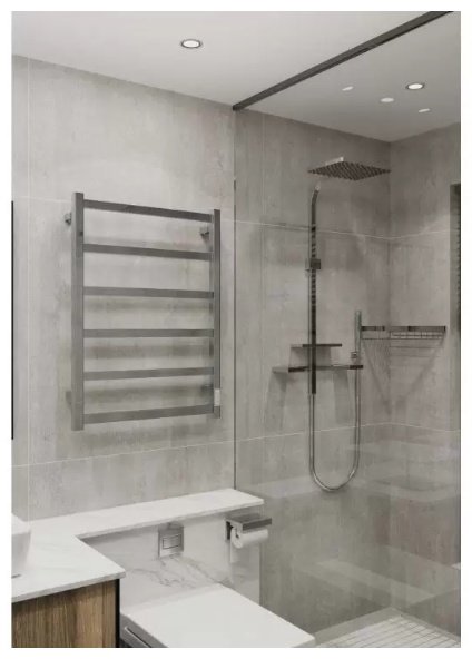 Полотенцесушитель электрический Двин J plaza neo 80/50 , лесенка 50x80 см