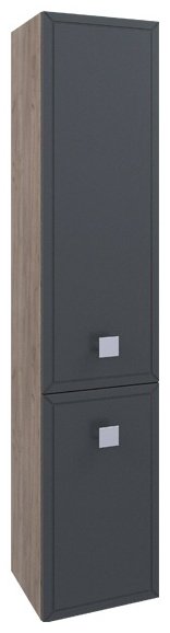 Шкаф навесной AVK Рита32, 35x27x160 см, черный, коричневый купить,NaN