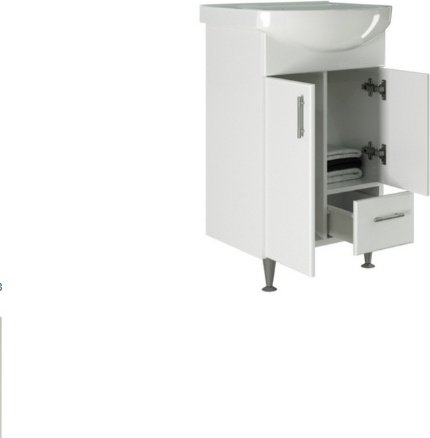 Mixline K0000075168, 52x84x27.6 см, белый купить,NaN