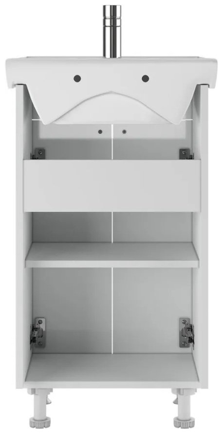 Тумба с раковиной KABINKA.KZ Томь 60 K0000189270, 54.2x82x34.4 см, белый купить,NaN