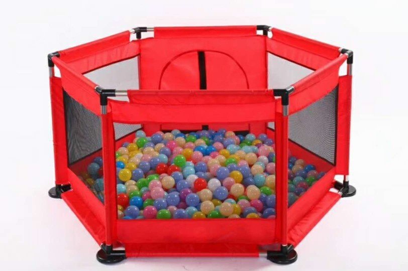 Игровой манеж 130x130x65 см, красный купить,12500