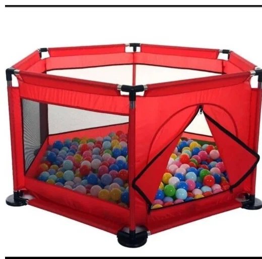 Игровой манеж 130x130x65 см, красный купить,12500