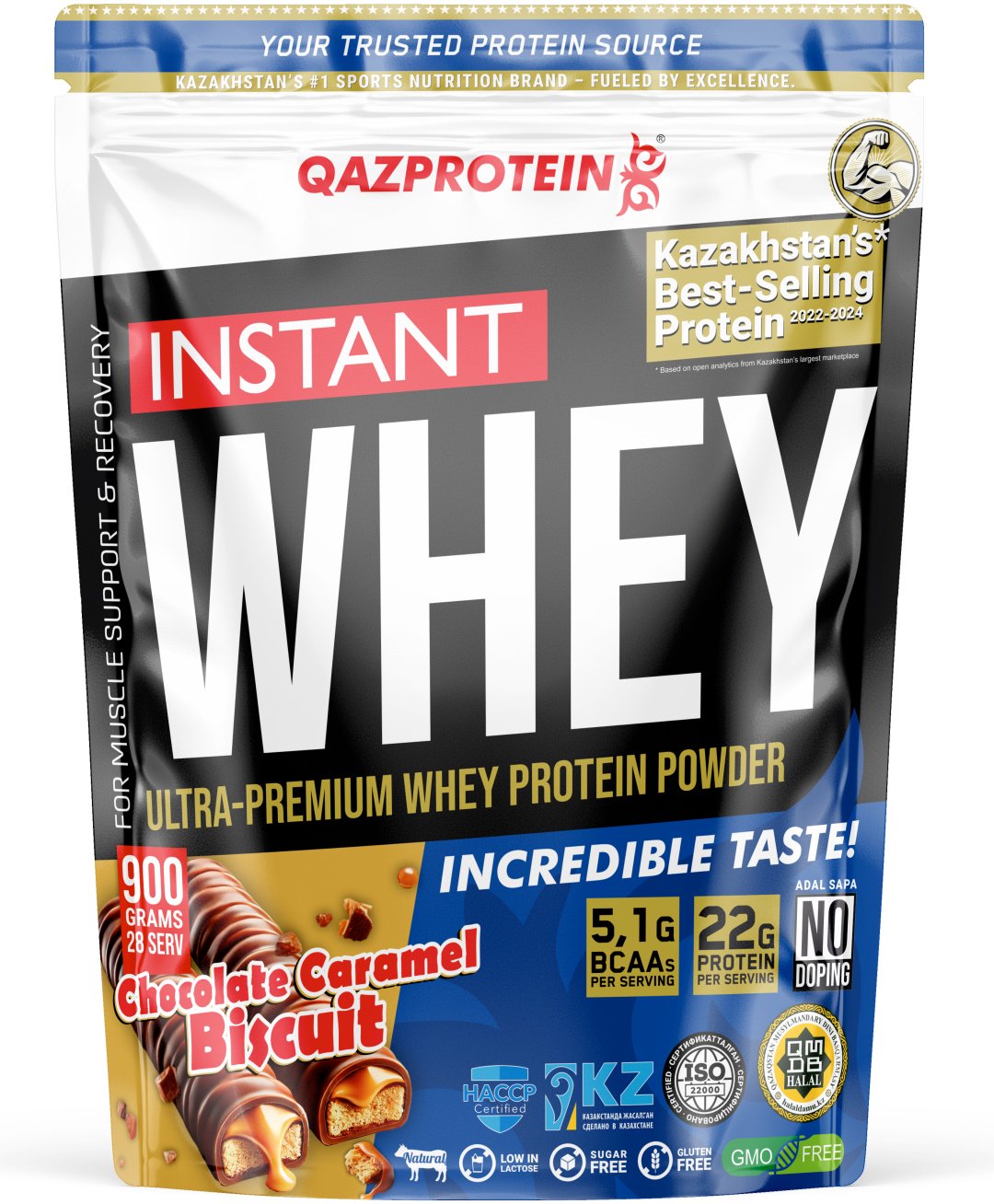 Протеин Qazprotein Instant Whey Twix 900 г