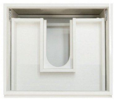 Тумба с раковиной KABINKA.KZ ФР-00002299, 49.8x86x47.6 см, белый