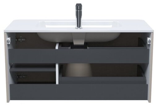 Тумба с раковиной IDDIS EDI10C0i95K, 100x50x46.2 см, коричневый купить,NaN