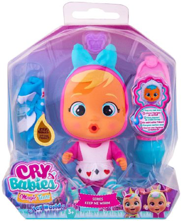 Пупс Crybabies СОГРЕЙ МЕНЯ КУКЛА ЭЛИС 42614, 12 см