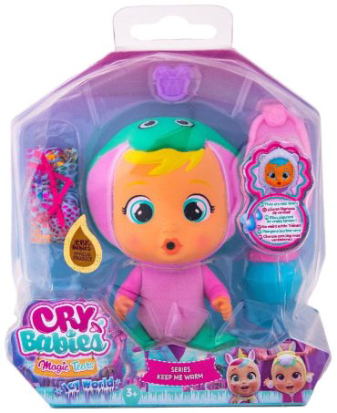 Пупс Crybabies СОГРЕЙ МЕНЯ КУКЛА ШАНА 42620, 12 см
