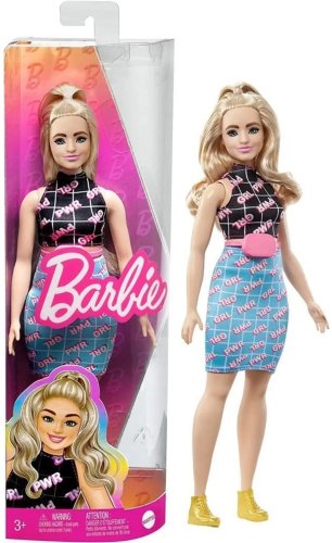 Кукла-модель Barbie модница с пышными формами и волнистыми волосами FBR37/HPF78, 29 см