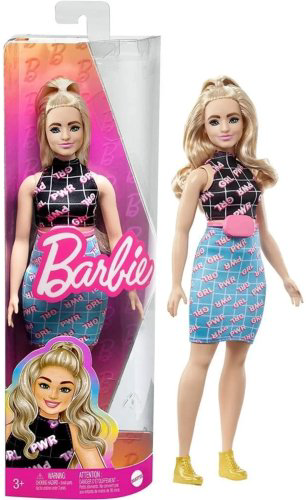 Кукла-модель Barbie модница с пышными формами и волнистыми волосами FBR37/HPF78, 29 см