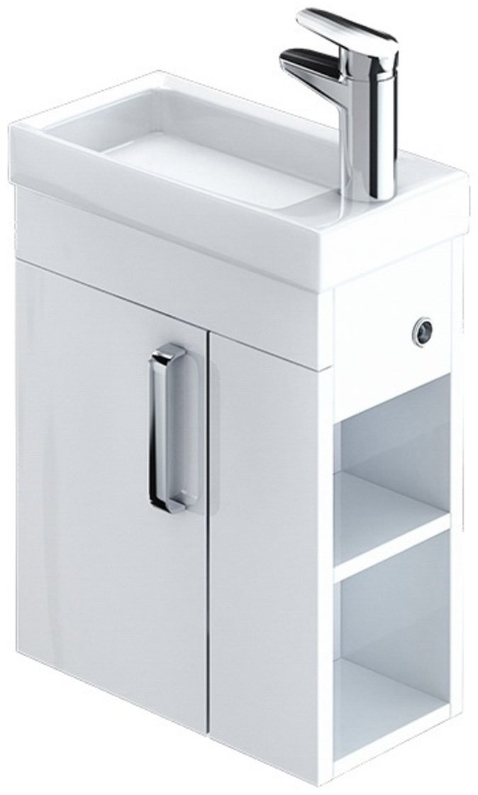 Тумба с раковиной IDDIS TORR TOR40WRi95K, 40x60x22 см, белый купить,NaN