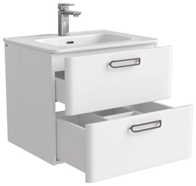 Тумба с раковиной IDDIS BRICK BRI60W0i95K / 0106000i28, 60x50x45.5 см, белый купить,NaN