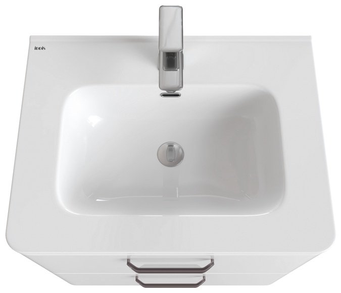 Тумба с раковиной IDDIS BRICK BRI60W0i95K / 0106000i28, 60x50x45.5 см, белый купить,NaN